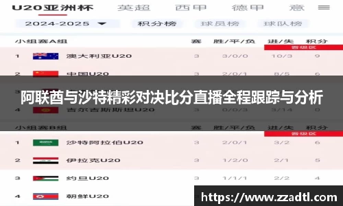 阿联酋与沙特精彩对决比分直播全程跟踪与分析